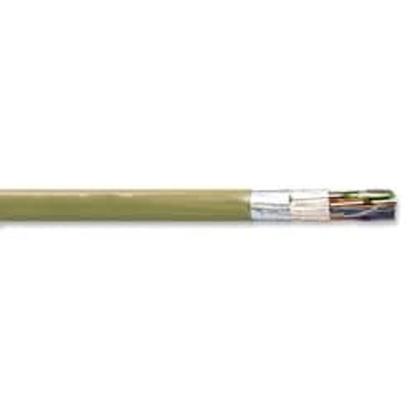600C Series Central Office Cable, 609C, Riser Rated, 100 Ohm Impedance, 25 Pair, 22 AWG, Tinned Copper Conductor, Dual Aluminum Foil Shield, Grey PVC Jacket, 5000 FT. Reel 55-799-38