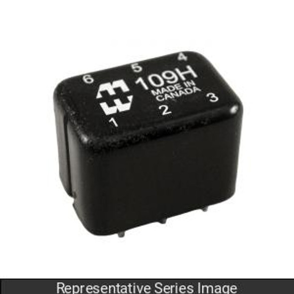 Hammond Manufacturing 109L 2W Audio Miniature Epoxy Potted Audio Transformer