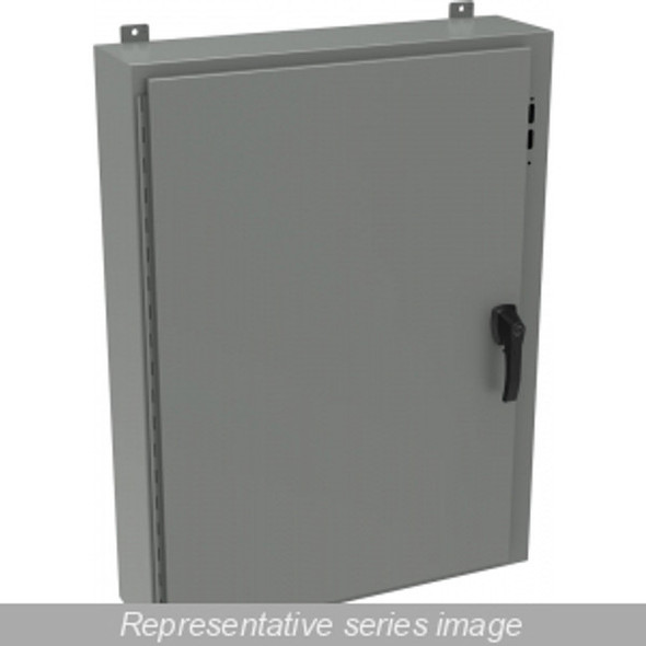 Hammond Manufacturing 1447SD10HK Type 4 Mild Steel Wallmount Disconnect Enclosure