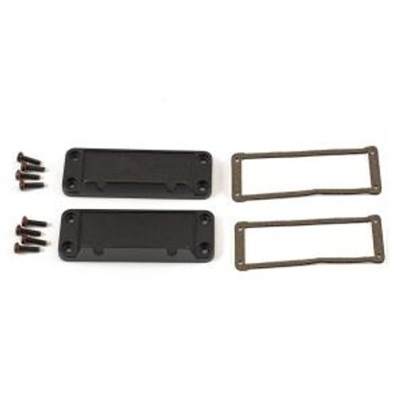 Hammond Manufacturing 1457JEPF 1457J EMI/RFI flanged end panels and gasket kit - 2/pack
