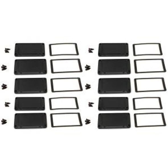Hammond Manufacturing 1457NWPF-10 1457N flanged watertight end panels and gasket kit - 10/pack