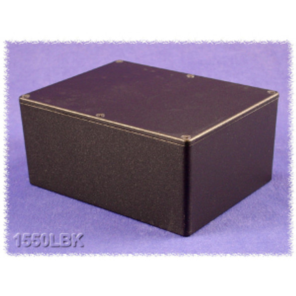 Hammond Manufacturing 1550LBK Diecast Aluminum Enclosure