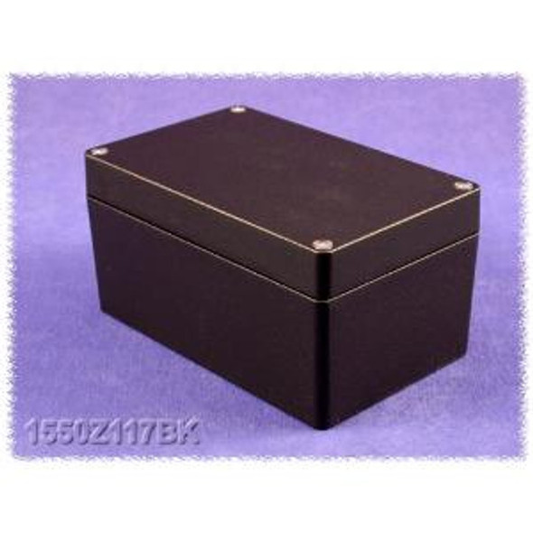 Hammond Manufacturing 1550Z117BK Diecast Aluminum Enclosure