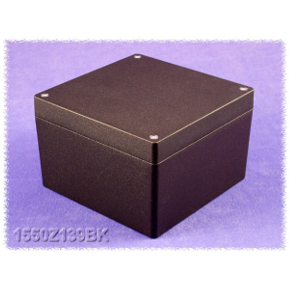 Hammond Manufacturing 1550Z139BK Diecast Aluminum Enclosure