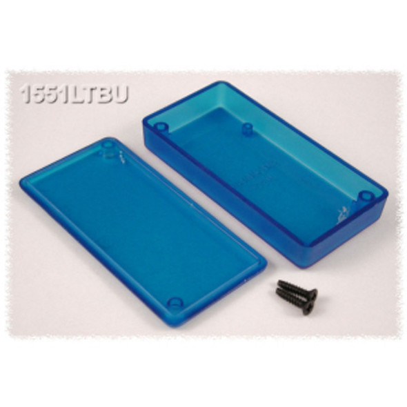Hammond Manufacturing 1551LTBU ABS Plastic Miniature Hand Held Enclosure