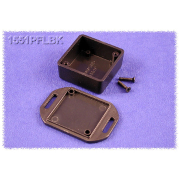 Hammond Manufacturing 1551PFLBK ABS Plastic Miniature Hand Held Enclosure