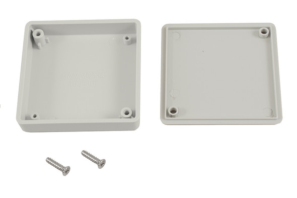 Hammond Manufacturing 1551TTGY ABS Plastic Miniature Hand Held Enclosure