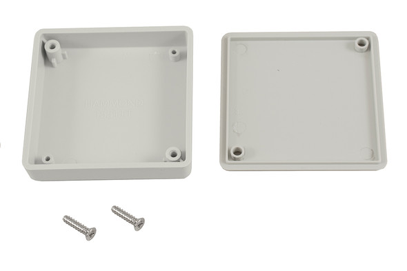 Hammond Manufacturing 1551TTGY ABS Plastic Miniature Hand Held Enclosure