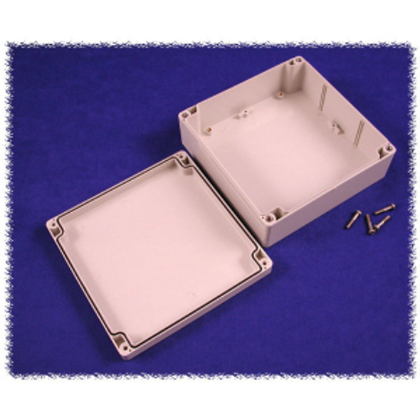 Hammond Manufacturing 1554R2GY RAL7035 grey polycarb plastic watertight enclosure