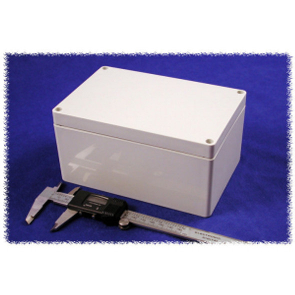 Hammond Manufacturing 1554TGY RAL7035 grey ABS plastic watertight enclosure