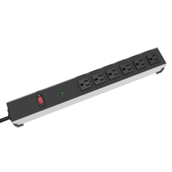 Hammond Manufacturing 1584H6A1S SURGE, 6 OUTLETS, LED, 6' CORD