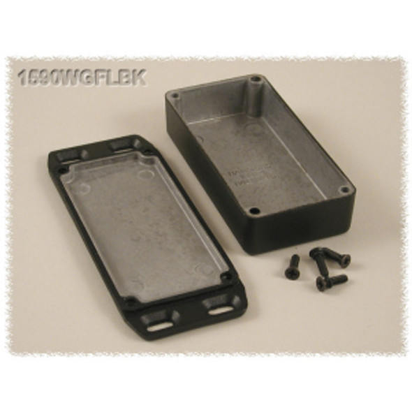 Hammond Manufacturing 1590WGFLBK enclosure - watertight diecast