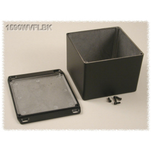 Hammond Manufacturing 1590WVFLBK enclosure - watertight diecast