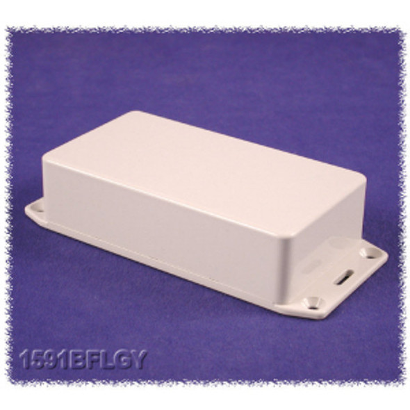 Hammond Manufacturing 1591BFLGY enclosure - plastic