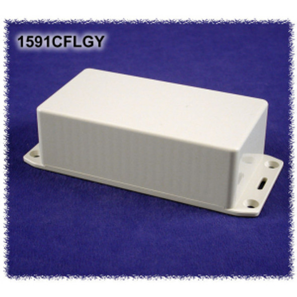 Hammond Manufacturing 1591CFLGY enclosure - plastic