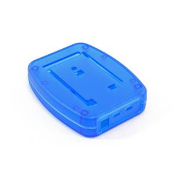 Hammond Manufacturing 1593HAMAR3TBU enclosure - plastic; translucent blue; for Arduino