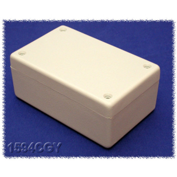 Hammond Manufacturing 1594CGY enclosure - plastic
