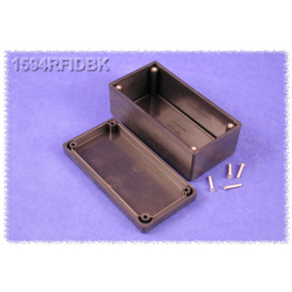 Hammond Manufacturing 1594RFIDBK enclosure - plastic