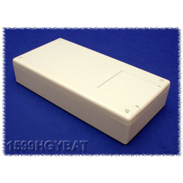 Hammond Manufacturing 1599HGYBAT enclosure - plastic