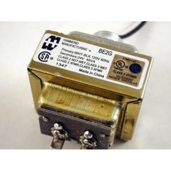 Hammond Manufacturing BE2G Transformer, Class 2 energy limiting, box mount, 40VA, 120V input, 24V ouput