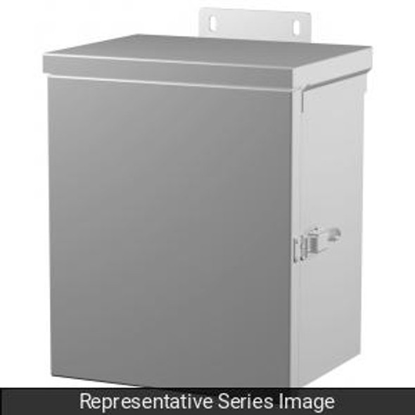 Hammond Manufacturing C3R1086HCR Type 3R Hinge Door Painted Galvanized Steel Junction Box