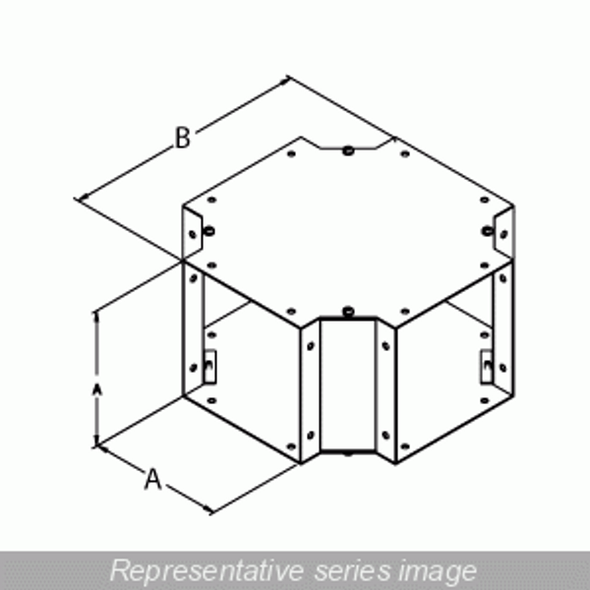 Hammond Manufacturing CWCF8 Cross Fitting