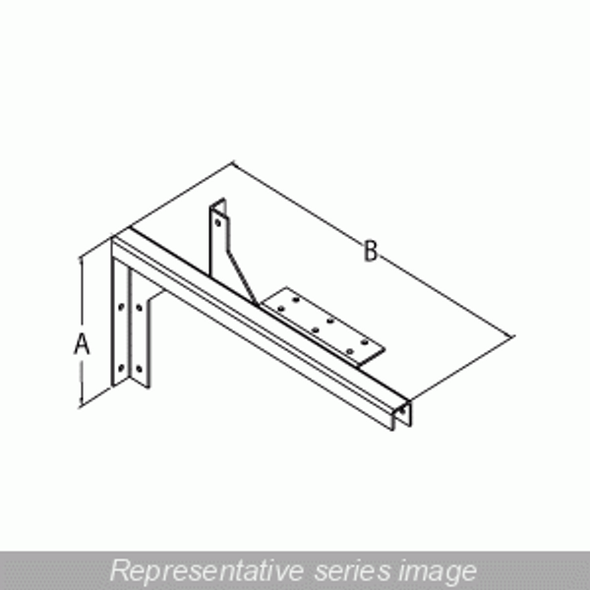 Hammond Manufacturing CWHW4G Wall Type Bracket Hanger