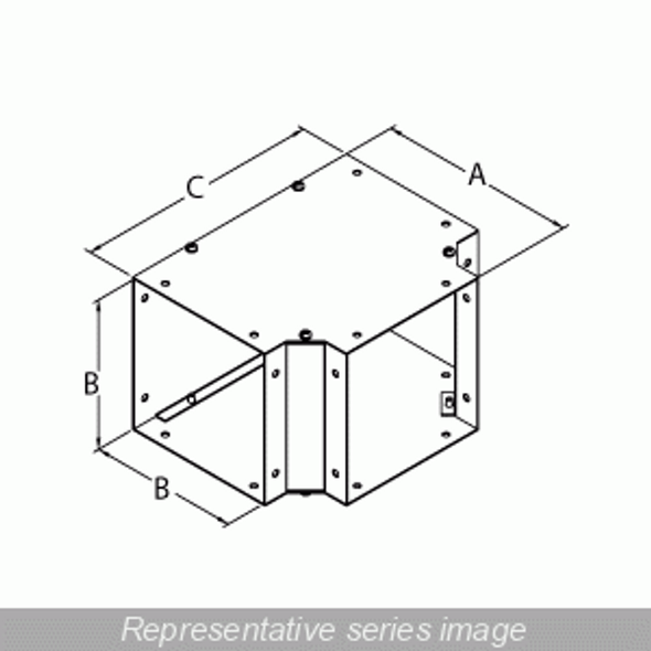 Hammond Manufacturing CWTF4 Tee Fitting
