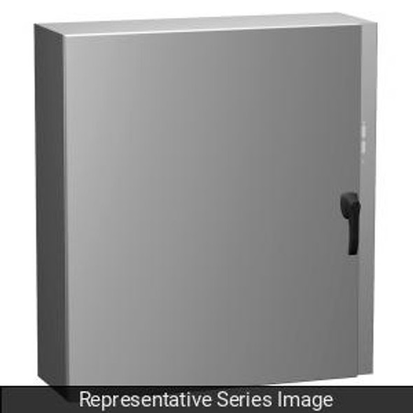 Hammond Manufacturing EN4DSC423812GY Type 4 Hinge Door Mild Steel Wallmount Disconnect Enclosure