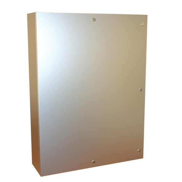 Hammond Manufacturing EN4SD483610SSR Type 4X Hinge Door Stainless Steel Wallmount Enclosure