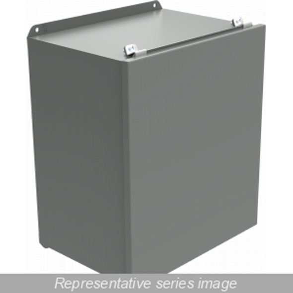 Hammond Manufacturing HJ1084LP Type 4, 12 Mild Steel Junction Box