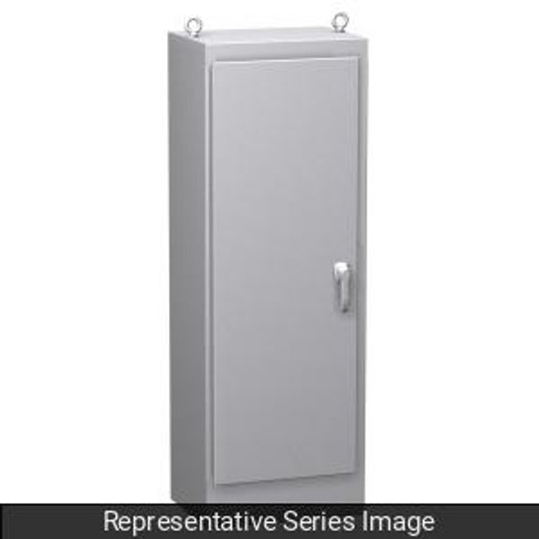 Hammond Manufacturing HN4FS723618SS Type 4X Continuous Hinge Door Stainless Steel Single Access Freestanding Enclosure