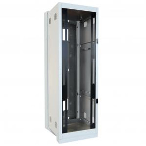 Hammond Manufacturing HWF3048U36WH 48U Swing-Out Sectional Floor & Wall Mount Rack Cabinet