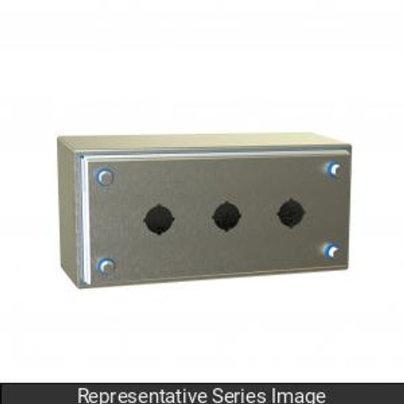 Hammond Manufacturing HYMPB4VSS HHygienic Type 4X Stainless Steel Pushbutton Enclosure