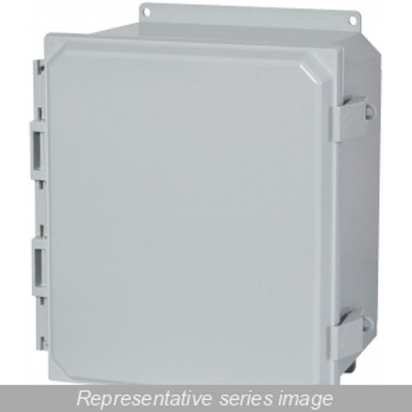 Hammond Manufacturing PCJ1086NLF Type 4X Polycarbonate Solid Cover Junction Box