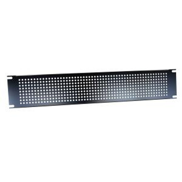 Hammond Manufacturing PPFS19003BK2 Perforated Steel Rack Panel