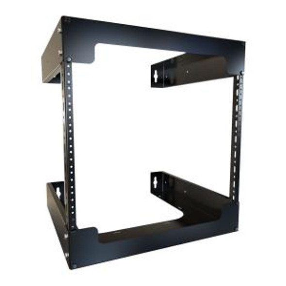 Hammond Manufacturing RB-2PW8 8U Open Frame Wall Rack