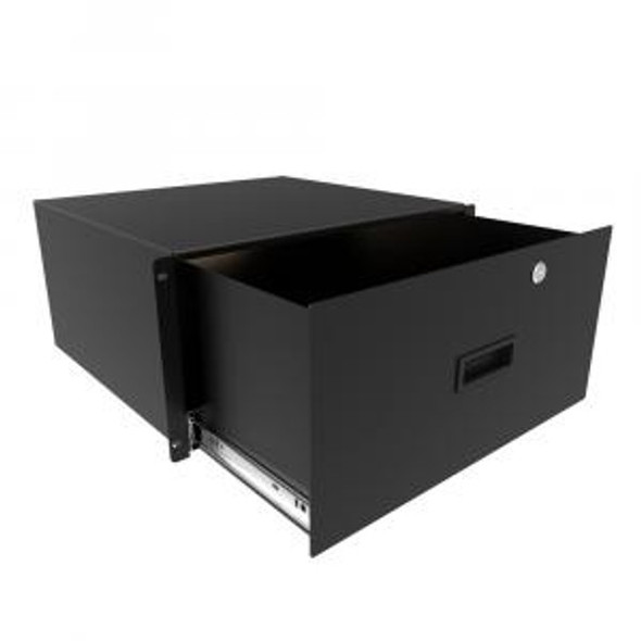 Hammond Manufacturing RDRW1900816BK1 Rack Mount Locking Storage Drawer