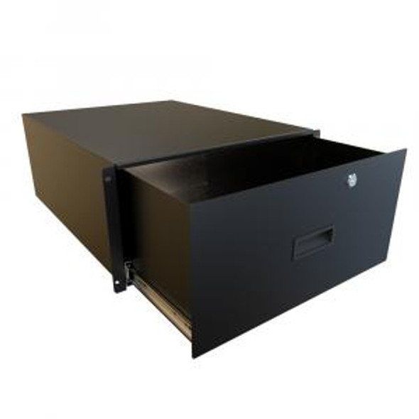 Hammond Manufacturing RDRW1900822BK1 Rack Mount Locking Storage Drawer