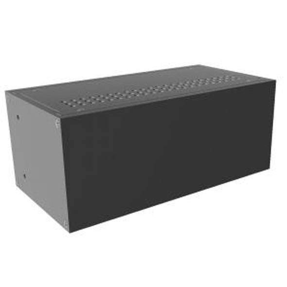 Hammond Manufacturing RM2U0804VBK rack-mount/ desktop instrument enclosure - vented