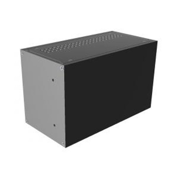 Hammond Manufacturing RM3U0804VBK rack-mount/ desktop instrument enclosure - vented