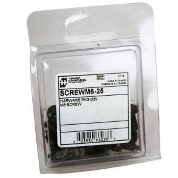 Hammond Manufacturing SCREWM6-25 Hardware