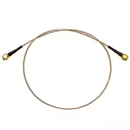 Mueller BU-4150029012 Cable Assembly Coaxial SMA to SMA Male to Male RG-316 12"