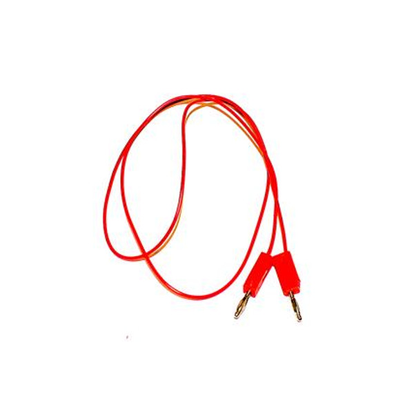 Mueller BU-4343-A-24-2 Test Lead, 2mm Stackable Banana Plugs, 24", Red