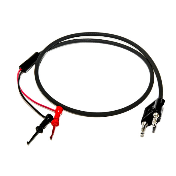 Mueller BU-7014-B Test Lead: Dual Banana Plug to Micro Plungers