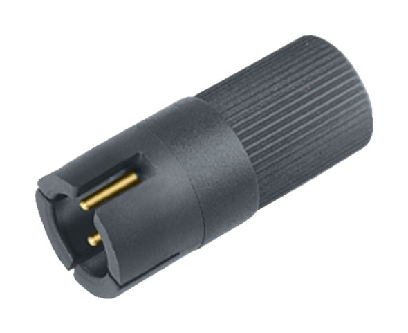 Binder 09-9789-00-05 Snap-In IP40 Male cable connector, Contacts: 5, 3.6 mm, unshielded, solder, IP40 | American Cable Assemblies