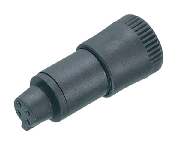 Binder 09-9748-70-03 Snap-In IP40 Female cable connector, Contacts: 3, 2.5-4.0 mm, unshielded, solder, IP40 | American Cable Assemblies