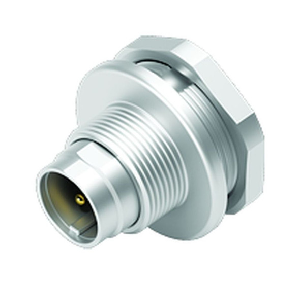 Binder 09-0415-00-05 M9 IP67 Male panel mount connector, Contacts: 5, unshielded, solder, IP67 | American Cable Assemblies