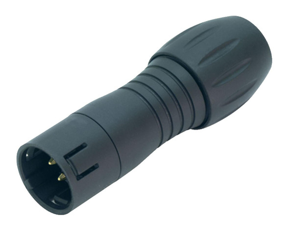 Binder 99-9113-02-05 Snap-In IP67 Male cable connector, Contacts: 5, 6.0-8.0 mm, unshielded, solder, IP67, VDE | American Cable Assemblies