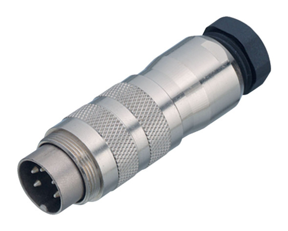 Binder 99-5601-15-02 M16 IP67 Male cable connector, Contacts: 2 (02-a), 6.0-8.0 mm, shieldable, solder, IP67, UL | American Cable Assemblies